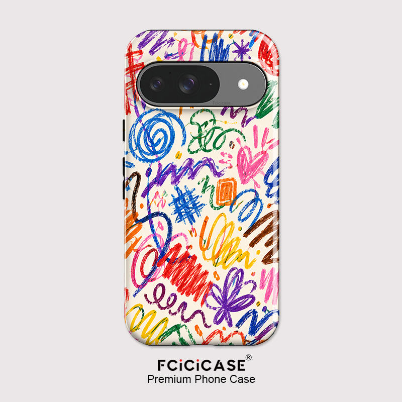 Google Pixel 9 Pro - Fcicicase アートペイントスマホケース Google Pixel 10A 7A