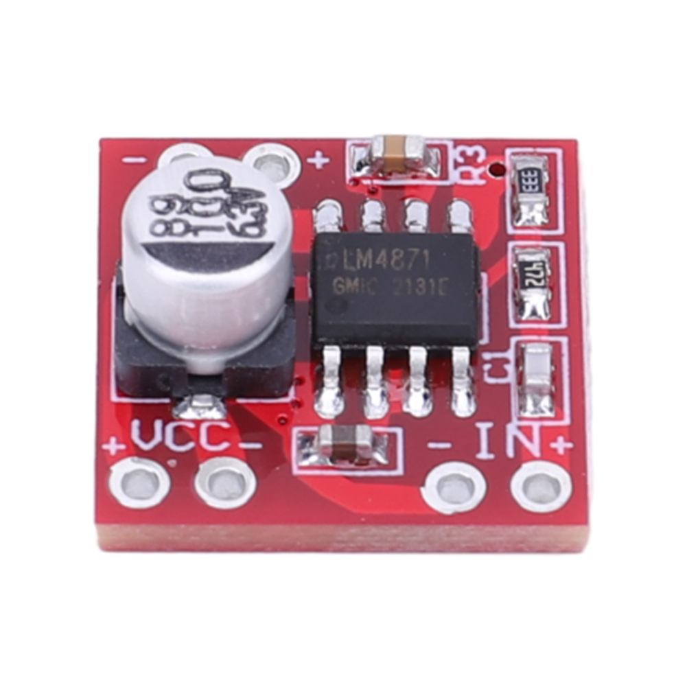 Diy Electronics Gadgets - LM4871 シングルチャンネルアンプボード 3W 音声アンプモジュール DC 3V-5V