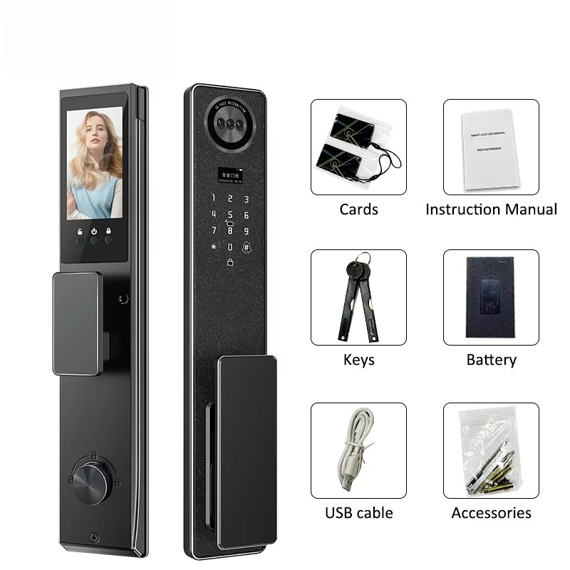 Tuya WiFi スマートドアロック、家庭用生体認証指紋ロ - Electronics & Gadgets Beginning With D のレビューと価格