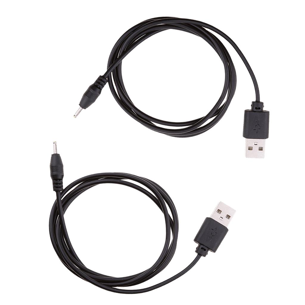 1m USB オス - 2.5x0.7mm DC プラグ充電 - Electronics And Gadgets C のレビューと価格