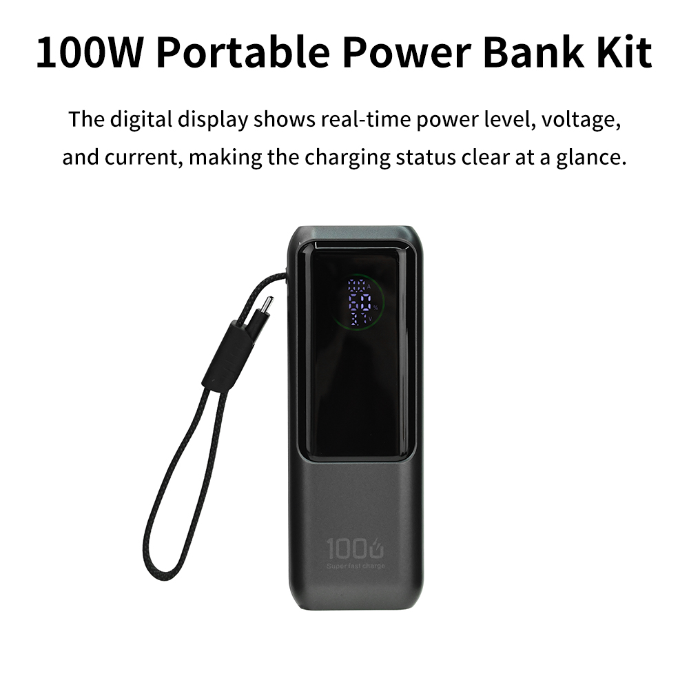 PD 100W急速充電パワーバンクキット 4セル21700バ - Diy Electronics Gadgets のレビューと価格