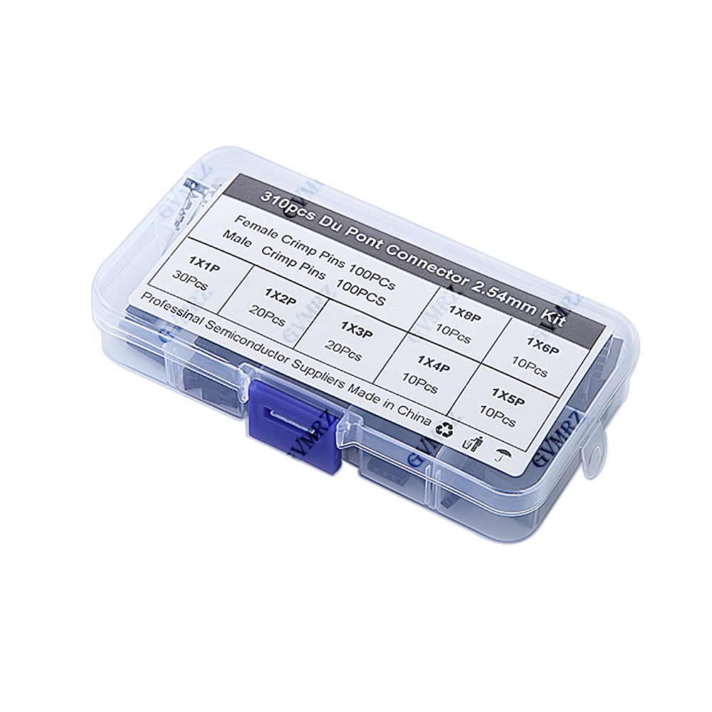 310 ピース/ボックス 2.54 ミリメートルオス + メ - Diy Electronics Gadgets のレビューと価格