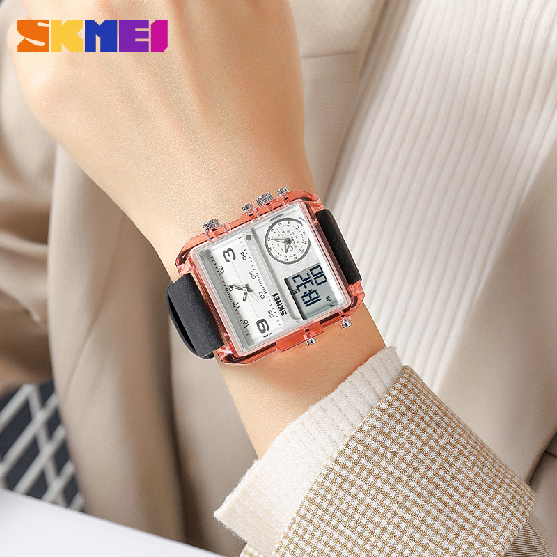 2021 メンズファッションバックライトデジタル腕時計 3B - Digital Alarm Clock のレビューと価格