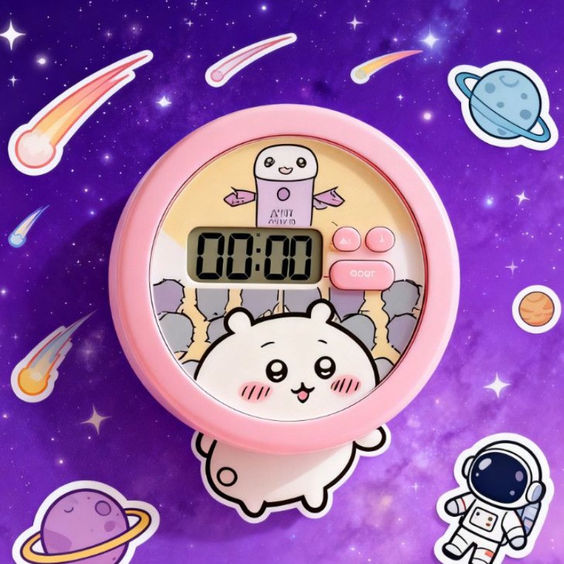 ちいかわ タイマー機能付き学生用目覚まし時計は、毎日の時間リ - Digital Alarm Clock のレビューと価格