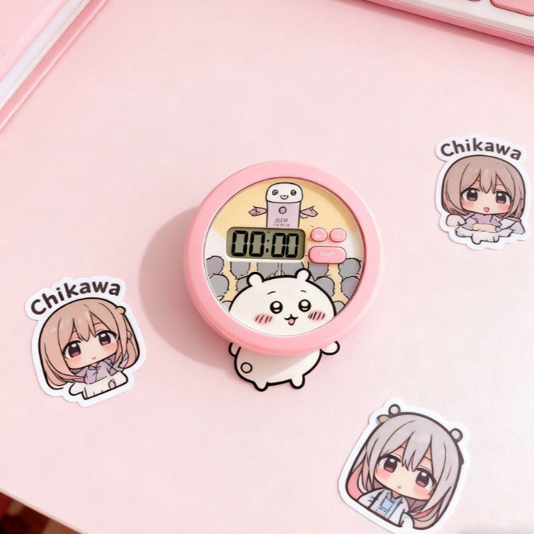 ちいかわ タイマー機能付き学生用目覚まし時計は、毎日の時間リ - Digital Alarm Clock のレビューと価格