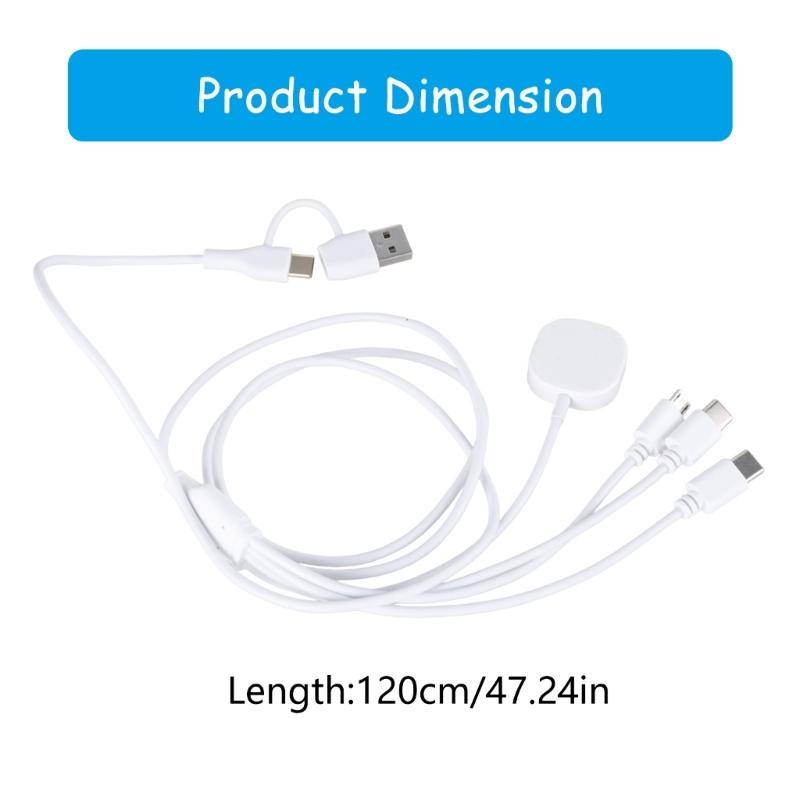 日常の電子機器用の高効率 4 in 1 USB C マルチ充 - Electronics And Gadgets C のレビューと価格