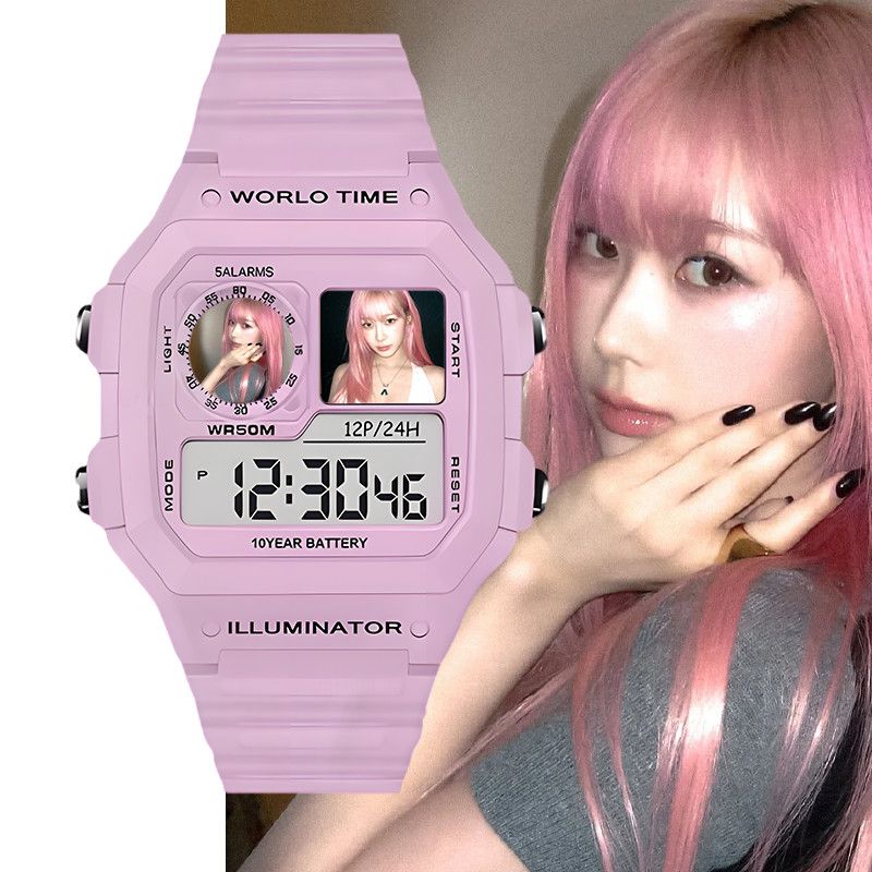 Aespas 多機能防水電子デジタル腕時計 学生用 日常アウ - Digital Alarm Clock のレビューと価格