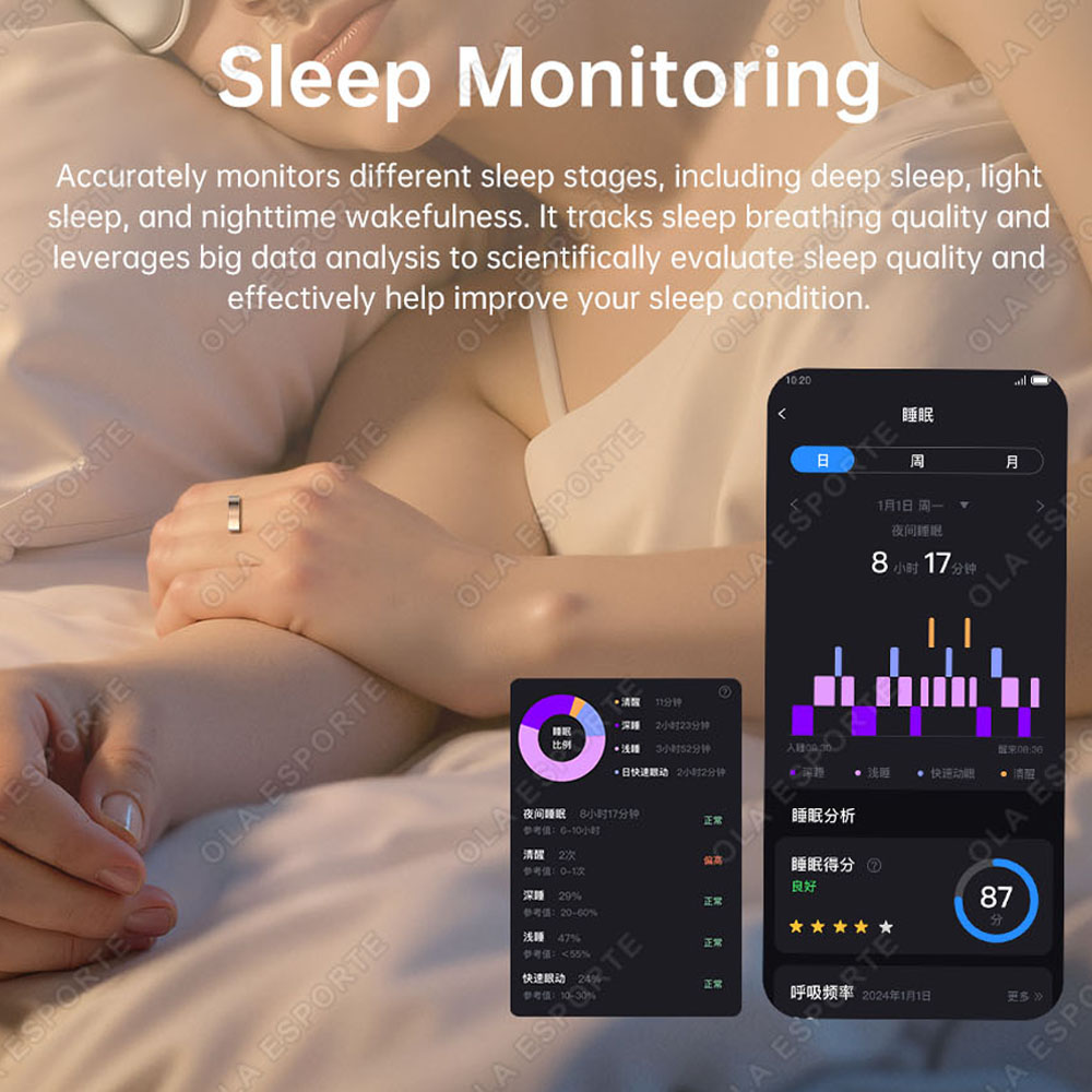 アップグレードされた振動リマインダースマートリング 防水 健 - Digital Alarm Clock のレビューと価格