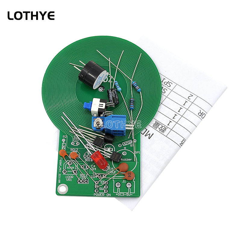電圧変換キット,金属探知機,3〜5V,60mm非接触センサー - Diy Electronics Gadgets のレビューと価格