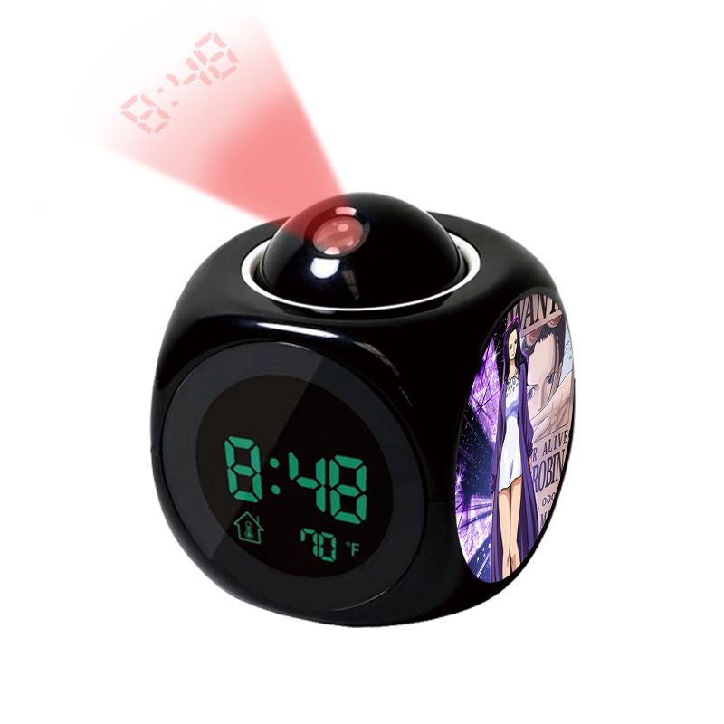アニメワンピース ルフィ 投影目覚まし時計 デジタルLED時 - Digital Alarm Clock のレビューと価格