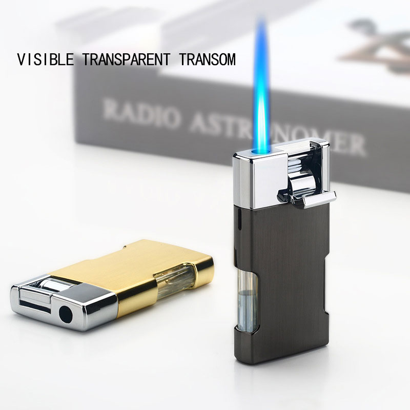 ブルーフレームメタルブタンガスライター、タバコシガーライター - Electronics Gadgets Sale のレビューと価格