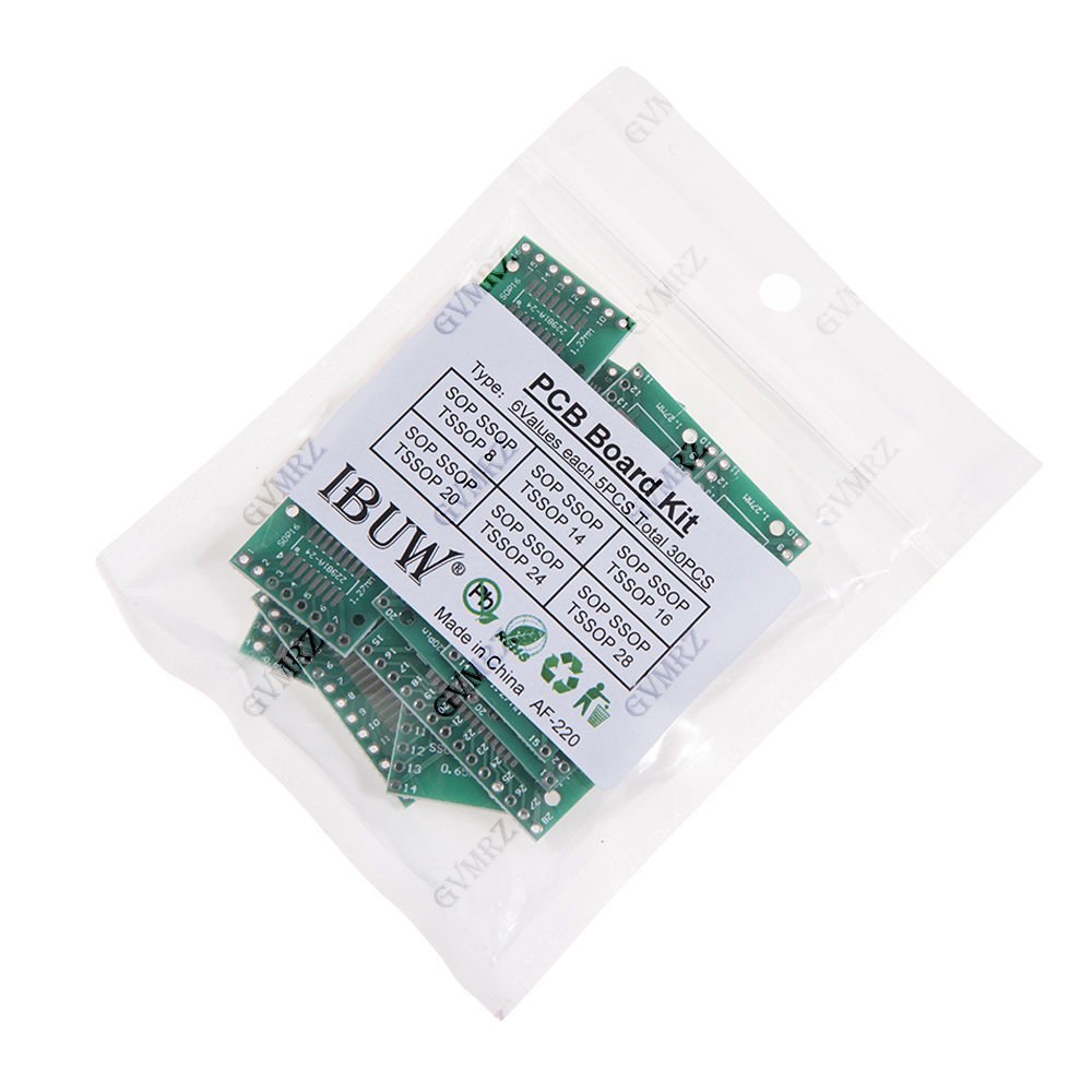 30 個 6 値 SOP SSOP TSSOP PCB アダ - Diy Electronics Gadgets のレビューと価格