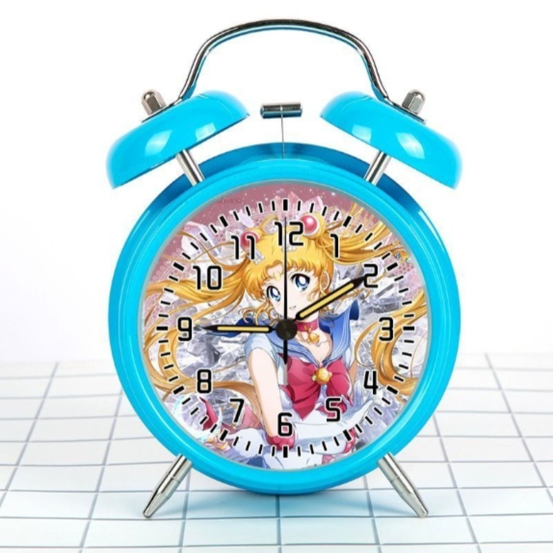 セーラームーン目覚まし時計漫画アニメ人格ファッション学生子供 - Digital Alarm Clock のレビューと価格