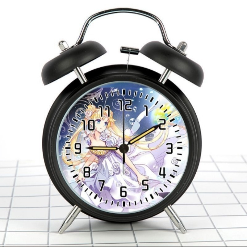 セーラームーン目覚まし時計漫画アニメ人格ファッション学生子供 - Digital Alarm Clock のレビューと価格