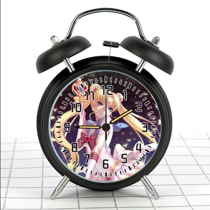 セーラームーン目覚まし時計漫画アニメ人格ファッション学生子供 - Digital Alarm Clock のレビューと価格